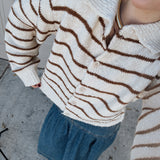 Conner Striped Knit Sweater
