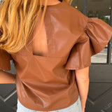 Reese Ruffle Sleeve Top