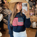 American Open Stitch Pullover