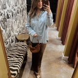 Uptown Long Satin Skirt