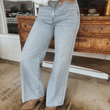 Let's Dance Far Out High Rise Wide Leg