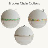 White Trucker Cap