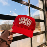 Favorite Parent Trucker - Red