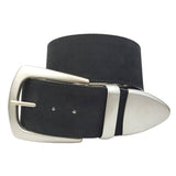 Genuine Suede Wide Statement Belt