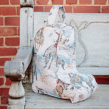 Birdie Cowgirl Pastel Quilted Boot Bag