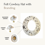 Felt Silver Belly Cowboy Hat