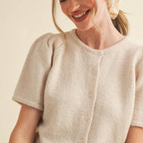 See You Later Short Sleeve Sweater