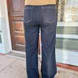 Far Out High Rise Wide Leg - Rinse