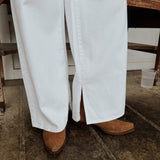 The Wanderer Mid Rise Palazzo - Lamb