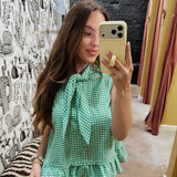 Grace Gingham Top