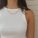 Ryann Ribbed Poplin Bubble Hem Top