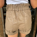 Fearless Faux Leather Shorts