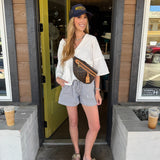 Paige Patch Pocket Top