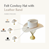 Felt Silver Belly Cowboy Hat