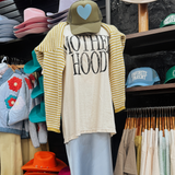 Motherhood Tee - Ivory / Black