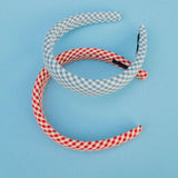 Checked Headband
