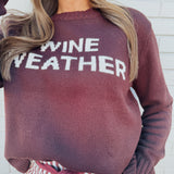 Wine Weather Sweater