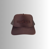 Mother Embroidered Trucker Hat - Mocha