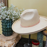 Pink Shell Hat Band - Mabel