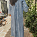 Stewart Striped Maxi Dress