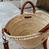 Woven Straw Tote Bag
