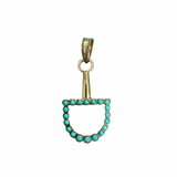 Beaded Horsebit Charm