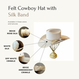 Felt Silver Belly Cowboy Hat