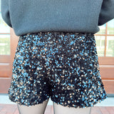 All Night Sequins Shorts