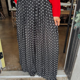 Paige Polka Dot Wide Leg Pants