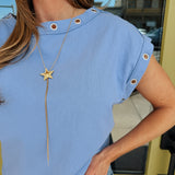 Ali Grommet Detailed Top