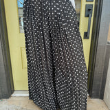 Paige Polka Dot Wide Leg Pants