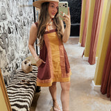 Casey Color Block Sleeveless Mini Dress