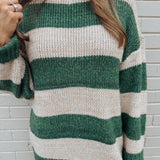 Olivia Oversized Striped Sweater
