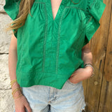 For You Flutter Sleeve Top