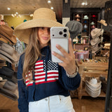 American Open Stitch Pullover