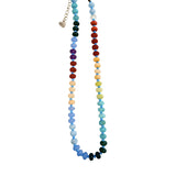 Barrett Beaded Necklace- Teal Mix