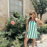 Sundaze Striped Mini Dress