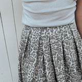 Lucky You Leopard Midi Skirt