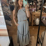 Grace Gingham Vintage Style Two Piece Set