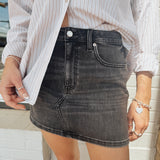 Malibu Mid Waist Mini Skirt