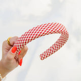 Checked Headband