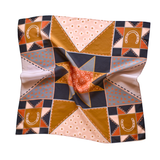 Frontier Bound Patchwork Silk Wild Rag