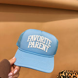 Favorite Parent Trucker - Blue