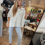 Ollie Oversized Drawstring Tie Sleeves