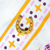Gold Horseshoe Pin