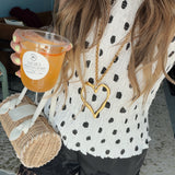 The Natalie Smocked Polka Dot Top