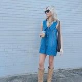 Hi There Denim Romper
