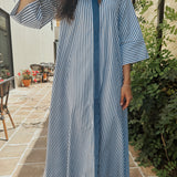 Stewart Striped Maxi Dress