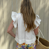 For You Flutter Sleeve Top
