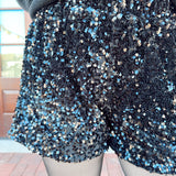 All Night Sequins Shorts